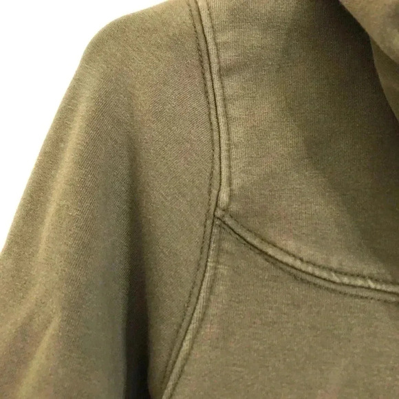 Joe Fresh Green Zippered Hoodie Size Extra Small - Picture 13 of 16